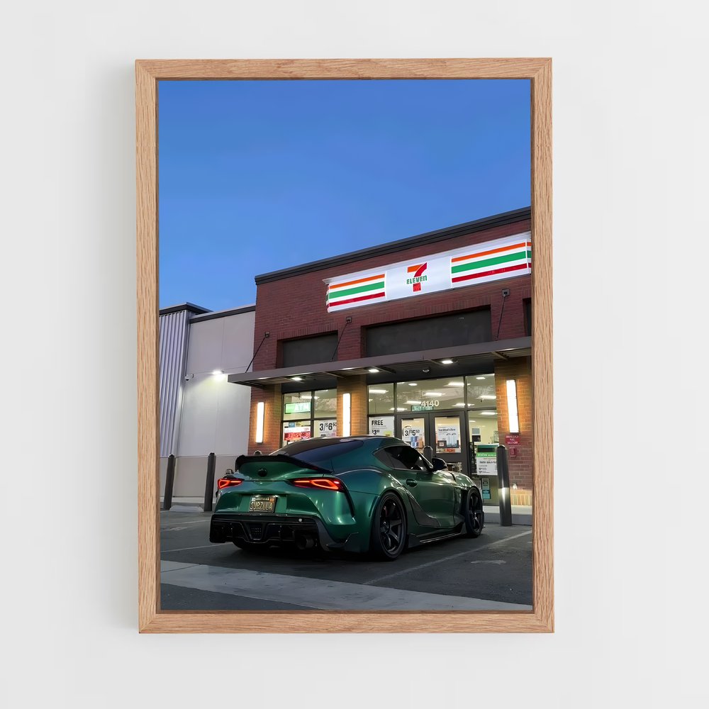Poster impressionnant Gr supra – affiche Toyota (vue 4)
